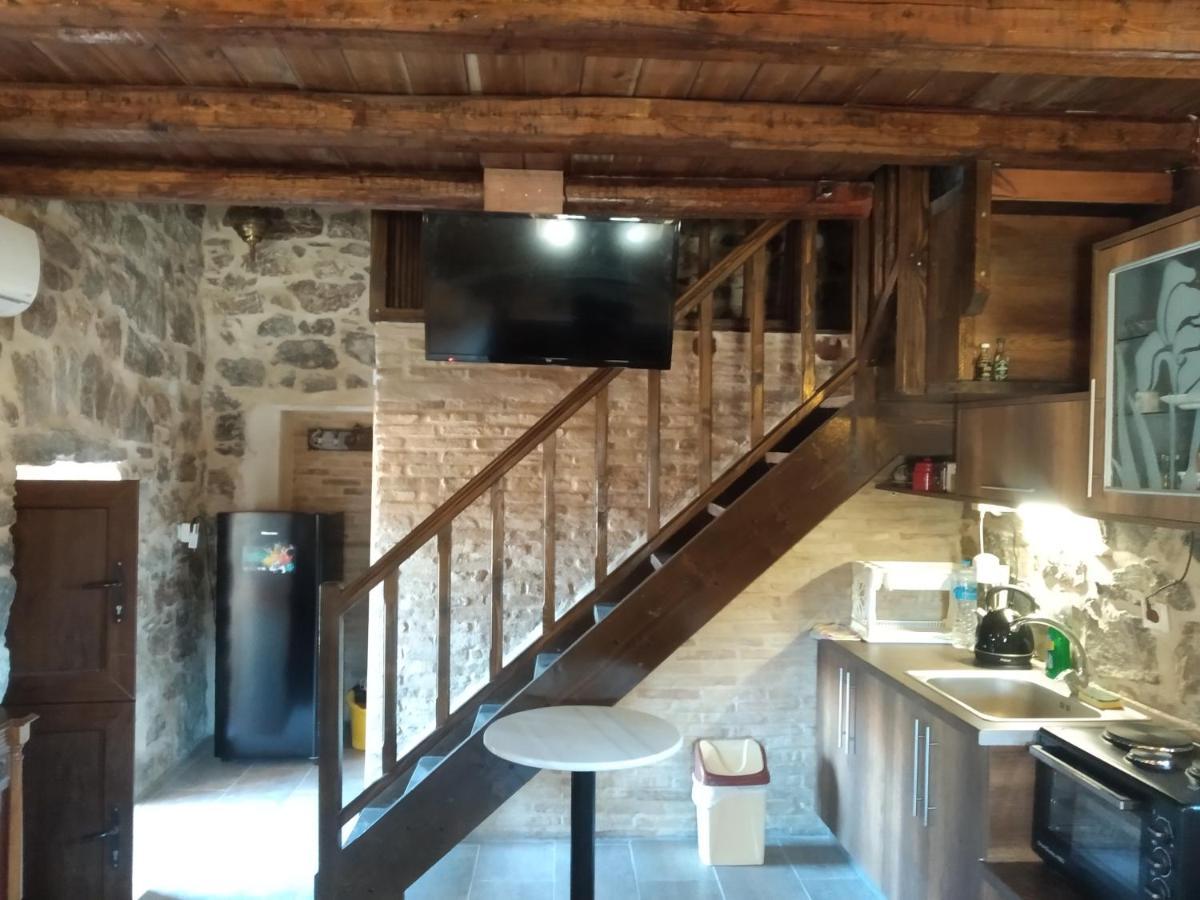 فيلا Panos Stone Tower Paliros المظهر الخارجي الصورة