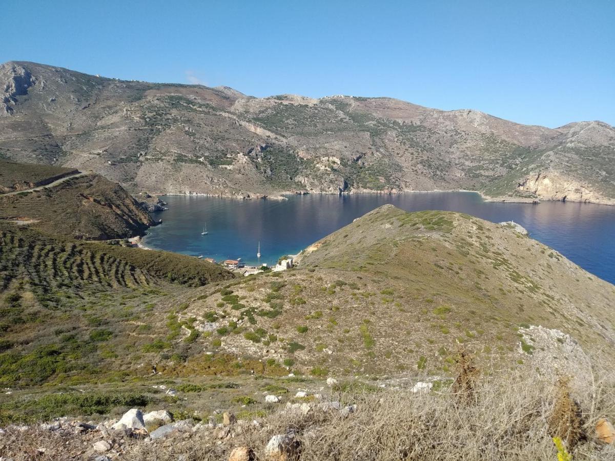 فيلا Panos Stone Tower Paliros المظهر الخارجي الصورة